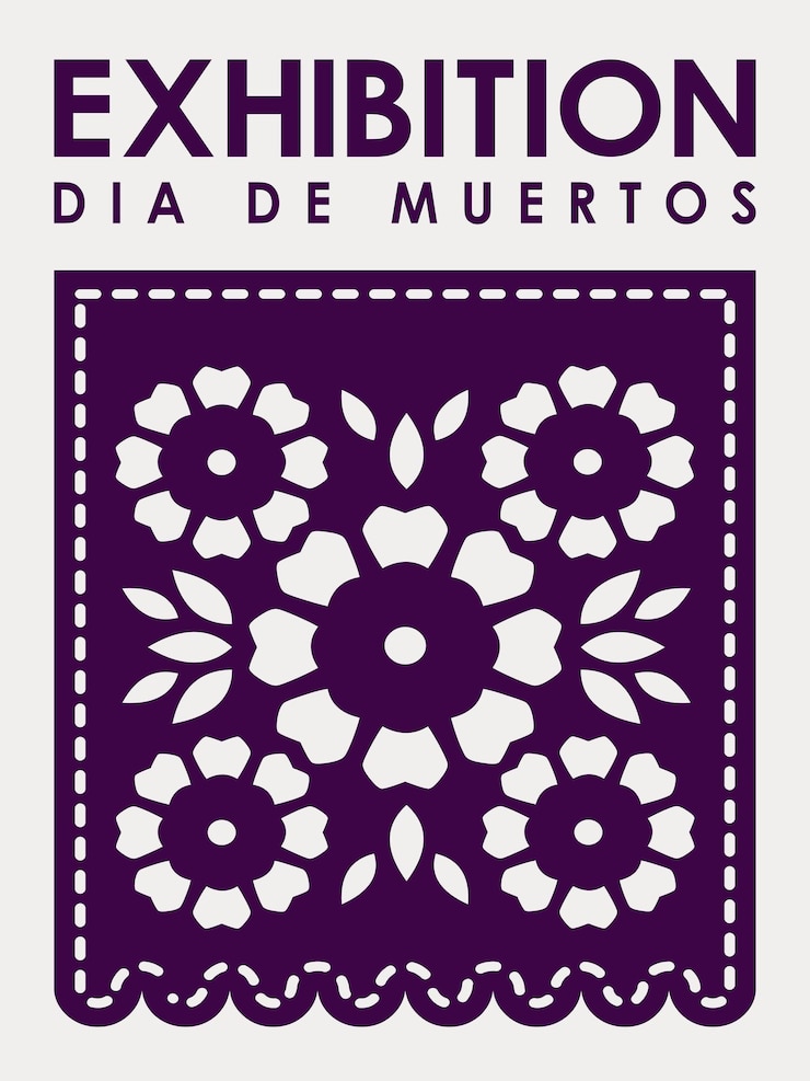 Vector el día de los muertos.