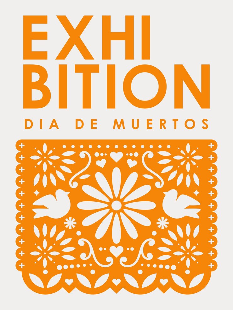 Vector el día de los muertos.