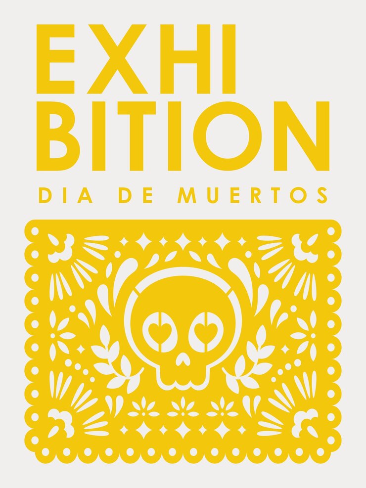 Vector el día de los muertos.