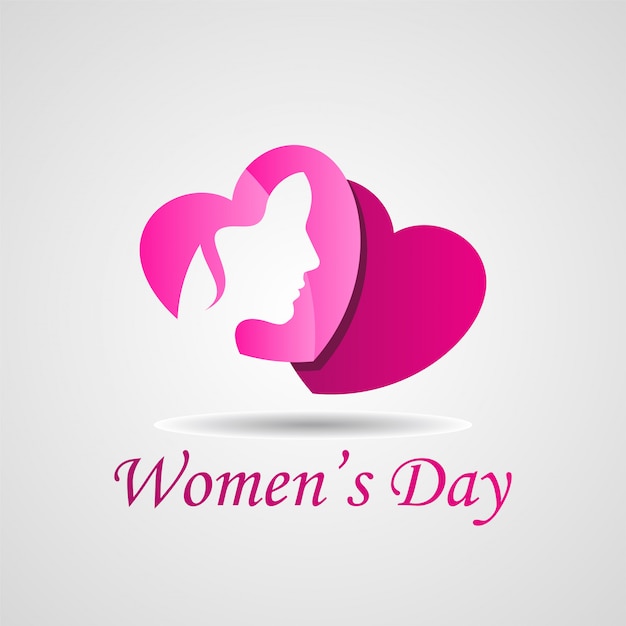 Día de la mujer feliz ilustración vectorial
