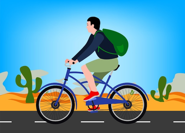 Día mundial de la bicicleta transporte ecológico y recreativo en el campo