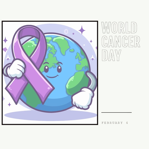 Día mundial del cáncer vectorial