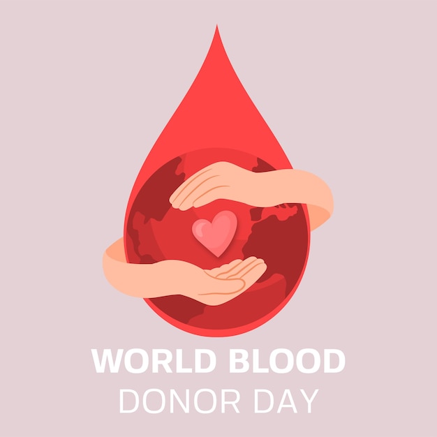 Día mundial del donante de sangre 14 de junio