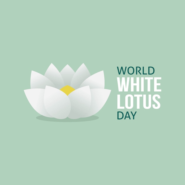 Día Mundial del Loto Blanco