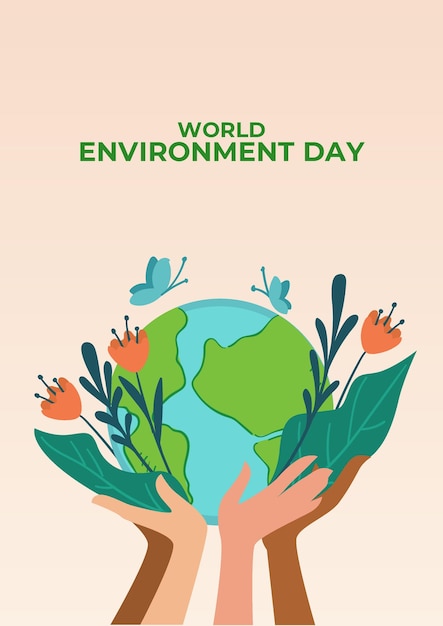 El Día Mundial del Medio Ambiente: Las manos protegiendo nuestro planeta