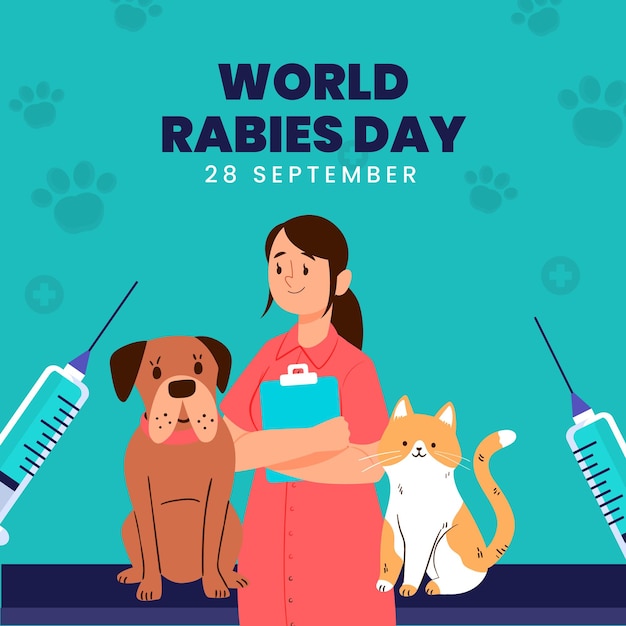 Día Mundial de la Rabios con la vacunación de las mascotas