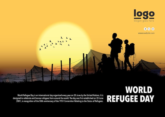 Día Mundial del Refugiado Celebrar a los refugiados y apoyar su viaje