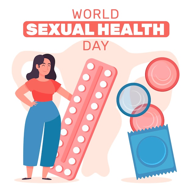 Día mundial de la salud sexual con anticonceptivos.