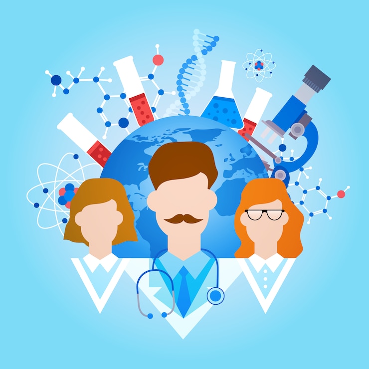 Vector día mundial de la salud