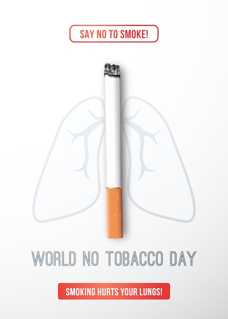 Día mundial sin tabaco.