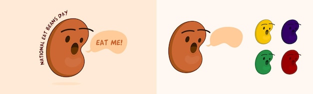 Día nacional de comer frijoles con frijoles emoji