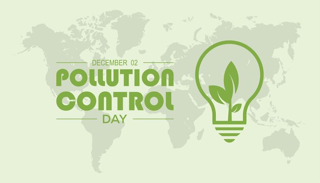 El Día Nacional de Control de la Contaminación se celebra cada año en diciembre con el concepto de Conciencia de la Naturaleza