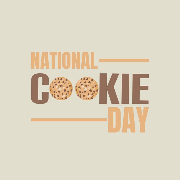 Día nacional de las galletas.