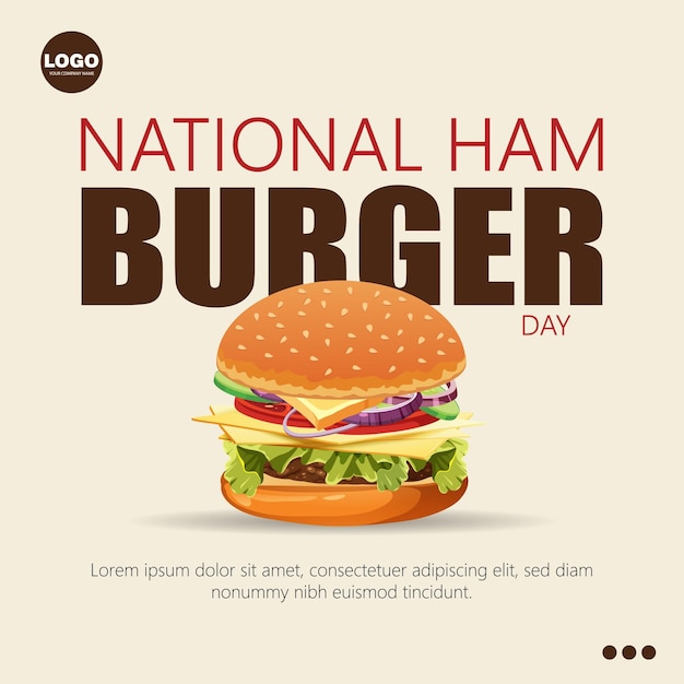 El Día Nacional de la Hamburguesa se celebra anualmente el 28 de mayo en honor a la icónica hamburguesa
