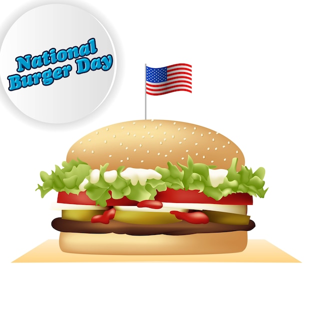 Día nacional de la hamburguesa