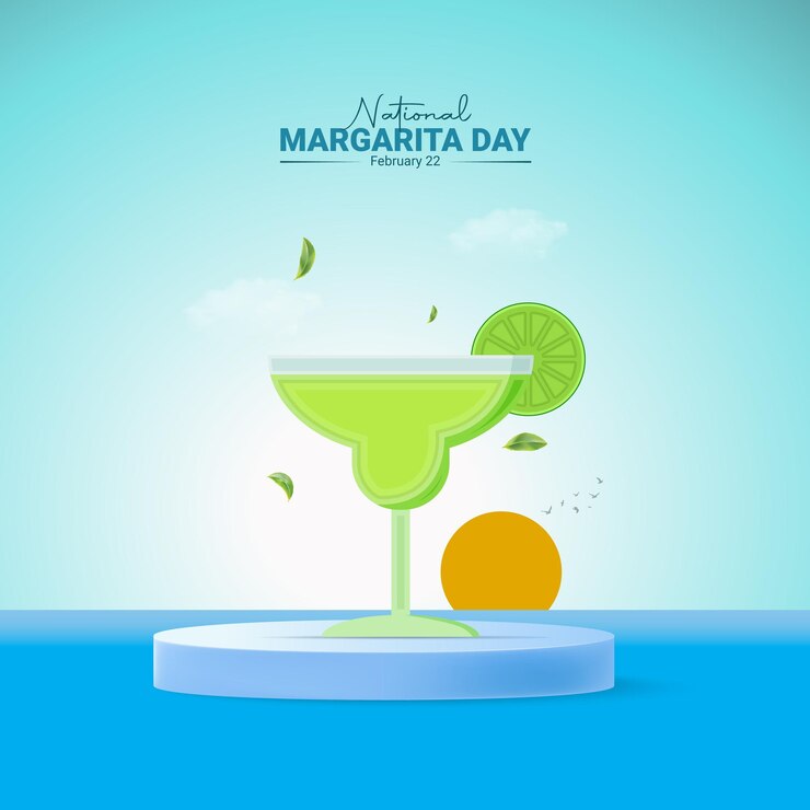 Vector día nacional de la margarita diseño de anuncios creativos el día de la margarita 22 de febrero ilustración vectorial en 3d