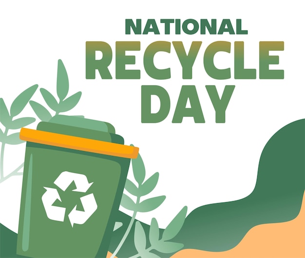 Día Nacional del Reciclaje para preservar el medio ambiente