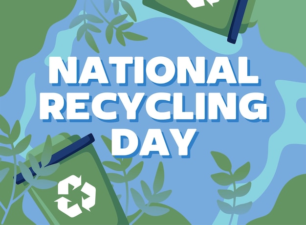 Día Nacional del Reciclaje para preservar el medio ambiente