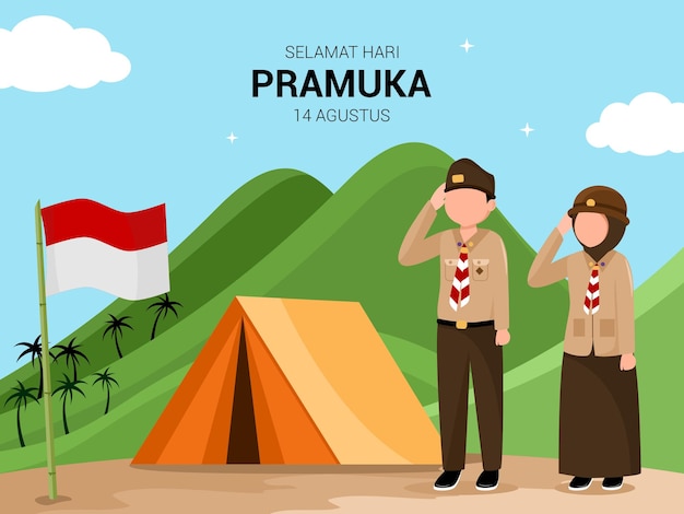 día nacional de los scouts de indonesia