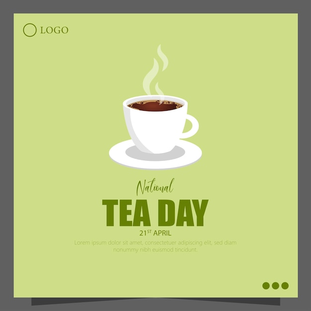 El Día Nacional del Té Británico se celebra el 21 de abril en honor al amor de los británicos por el té y su cultura.