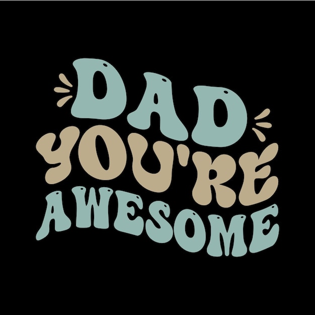Día del padre Diseño SVG