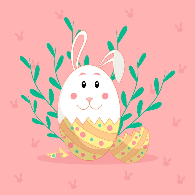 Vector día de pascua