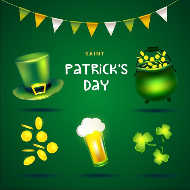 Día de San Patricio conjunto