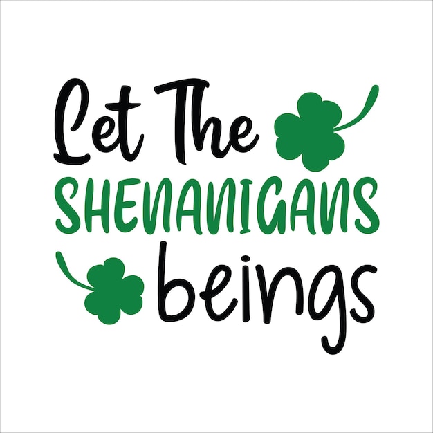 El día de San Patricio de la suerte del SVG Las citas del día de San Patrizio del SVG irlandés