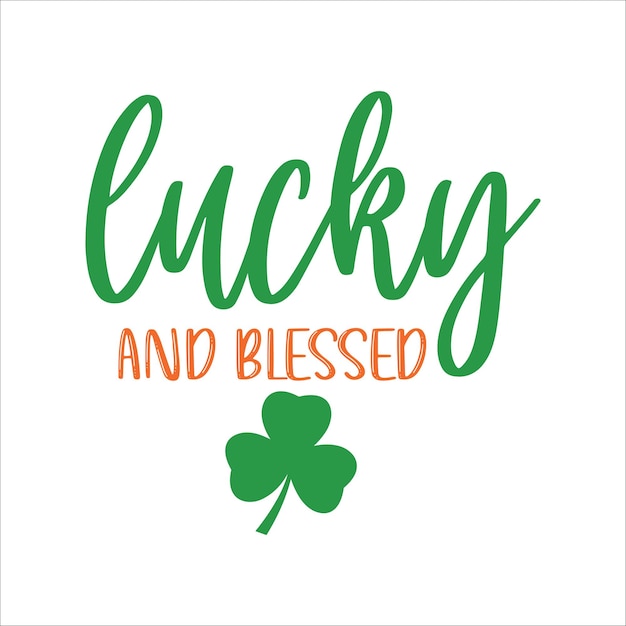 El día de San Patricio de la suerte SVG irlandés SVG el día de San Patrico Citas de trébol svg San Patricio Da