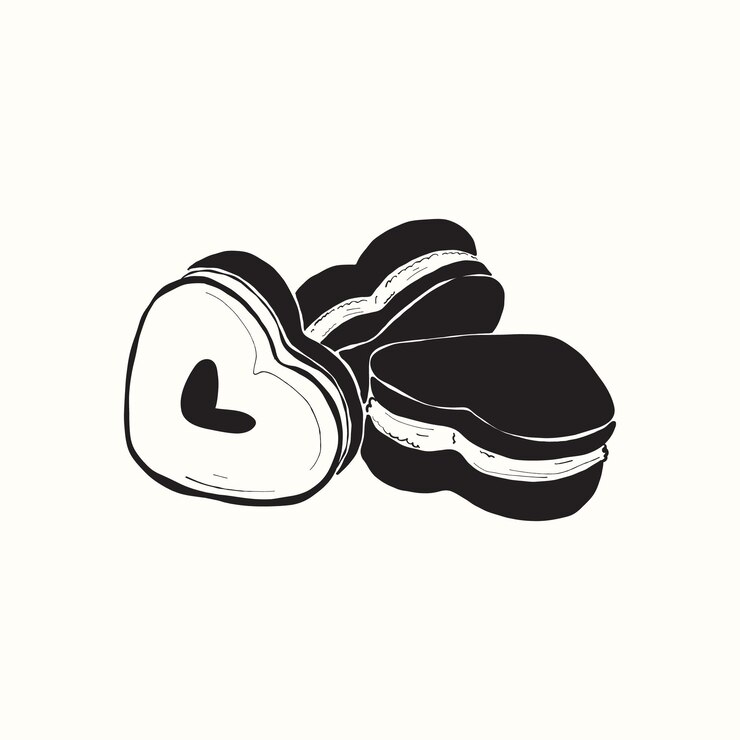 Vector día de san valentín dibujado a mano ilustración vectorial de moda diseño de tarjeta de amor lindo garabato romántico