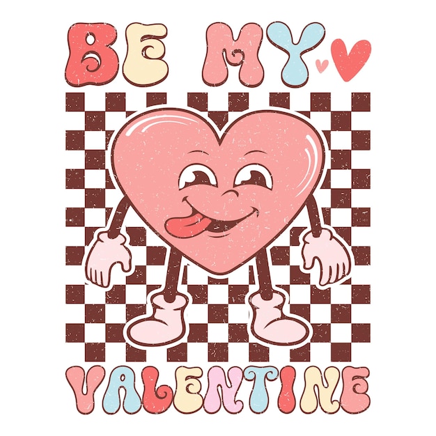 Día de San Valentín Diseño de valentín Vector