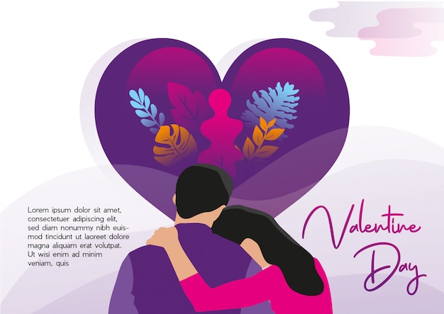 Día de san valentín nuevo vector