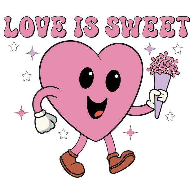 Día de San Valentín PNG Cupidos Enfermera favorita Día de San Valentine Día de Sant Valentín Png Retro San Valentino Png