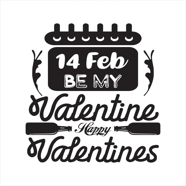 Día de San Valentín para tipografía Tshrit Design