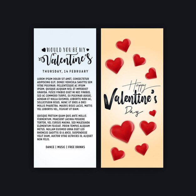 Dia de san valentin vector
