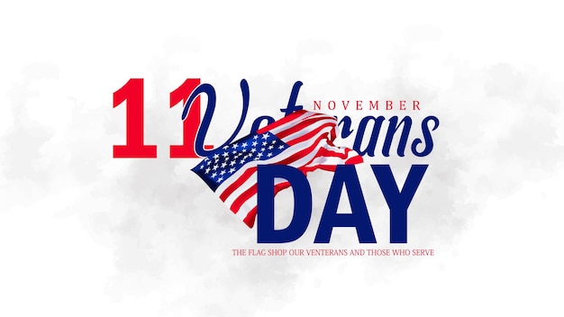 Día de los Veteranos (el Día de los Veteranos es un día festivo oficial de los Estados Unidos)