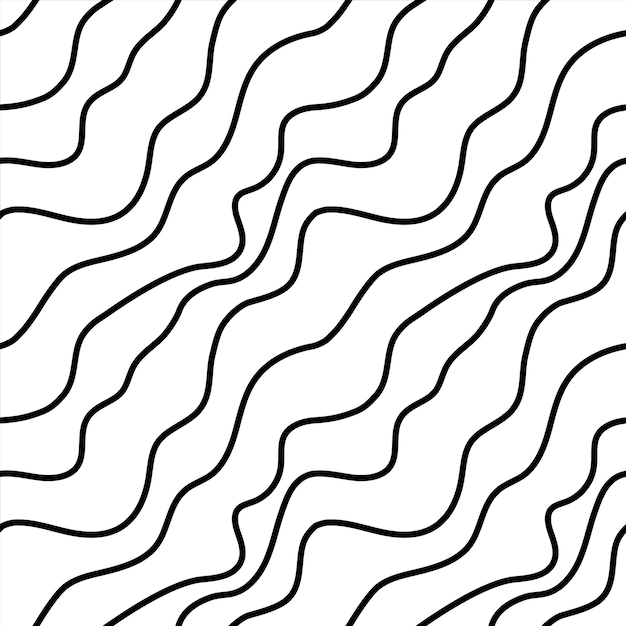 Diagonal de formas negras abstractas de patrones sin fisuras