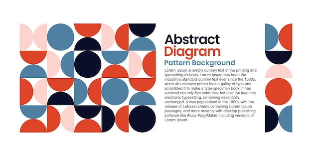 Diagrama abstracto Pattrent fondos de escala geométrica