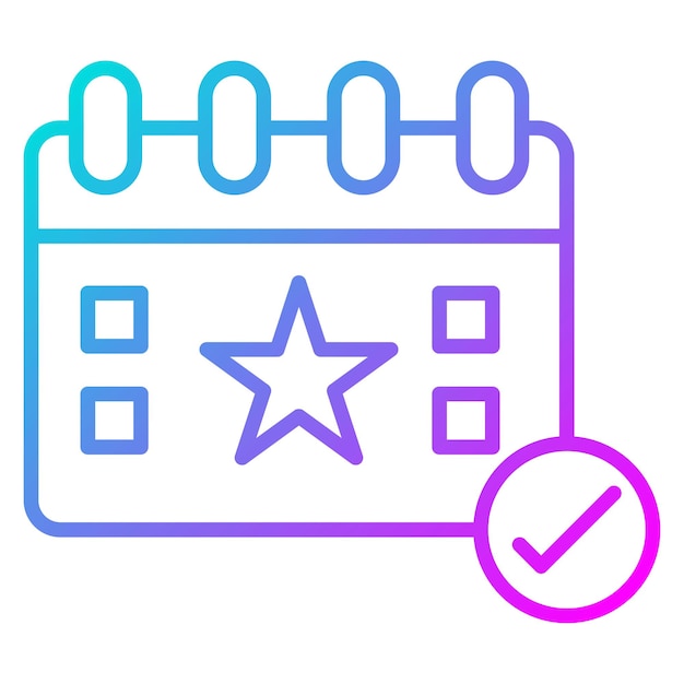 un diagrama azul y rosa con un círculo azul y púrpura con una estrella blanca en él
