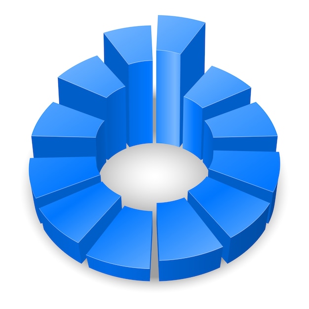 Vector diagrama circular