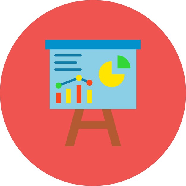 un diagrama con un gráfico y un diagrama Con un gráfico en él