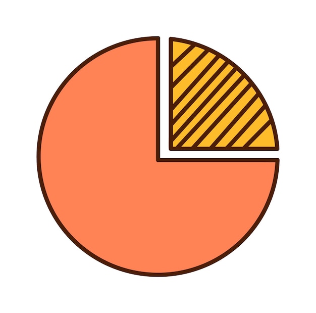 Diagrama o elemento de diseño gráfico Ilustración vectorial