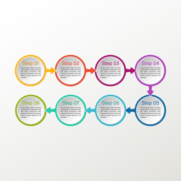 Diagramas de negocios infografía.