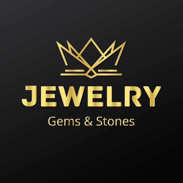 Diamante abstracto para el concepto de diseño de logotipo de negocios de joyas Diamante Jewelry Logo Design Template