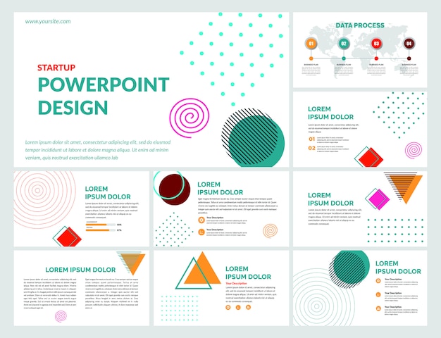 Diapositivas creativas Template Premium