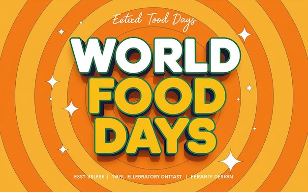 Las Días Mundiales de la Alimentación