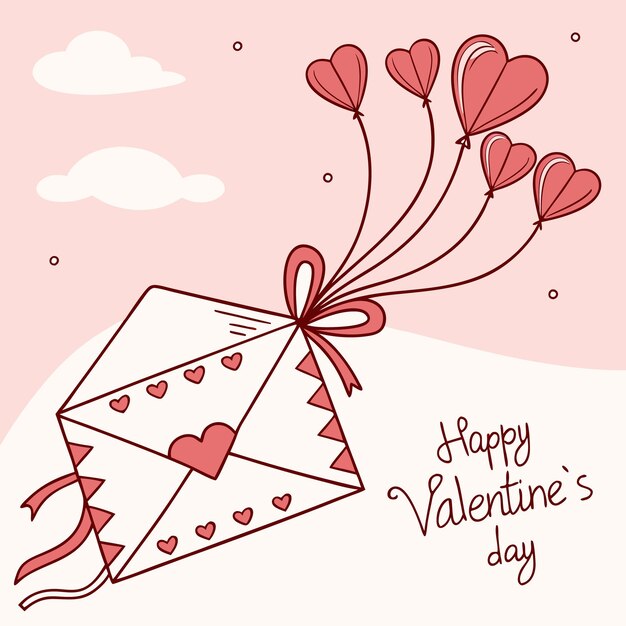 Días de San Valentín patrón corazones motivos y románticos