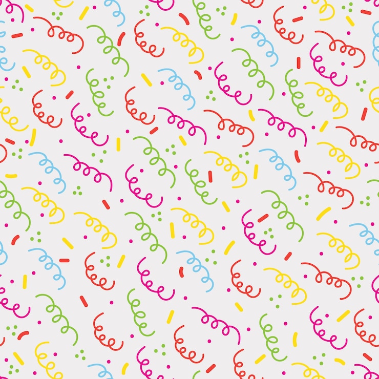 Vector dibujado a mano sin fisuras ornamentales coloridas flores patrón floral fondo diseño ilustración plana