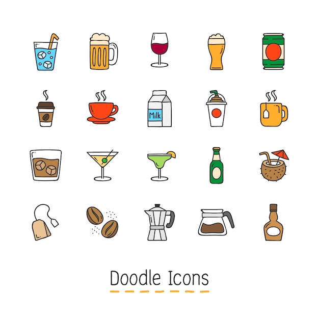 Dibujado a mano icono de Doodle.