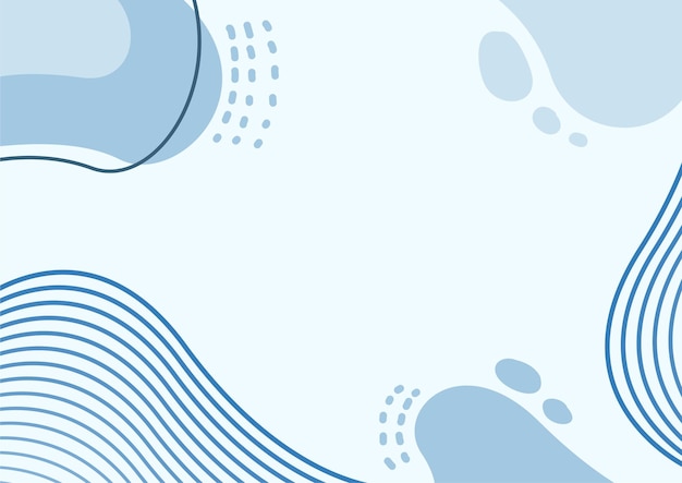 dibujado a mano ilustración de fondo abstracto